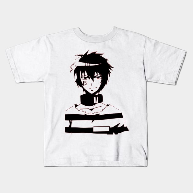 Jyugo Nanbaka Kids T-Shirt by OtakuPapercraft